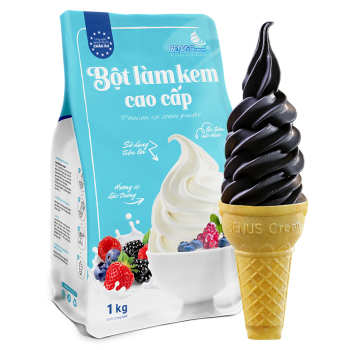 Bột làm kem Than tre